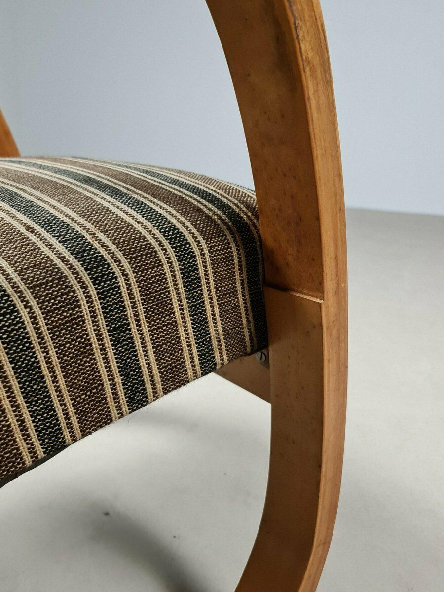 First Edition Model 402 Chairs By Alvar Aalto For Finmar, 1930s, Set Of 2 photo vinterior