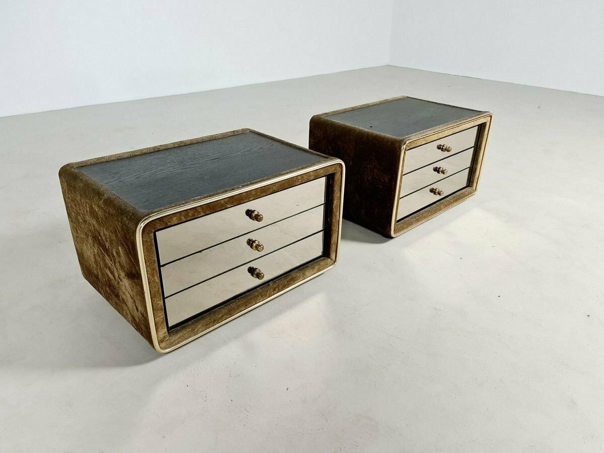 Bedside Tables By Ruf International, 1960s, Set Of 2 photo for sale
