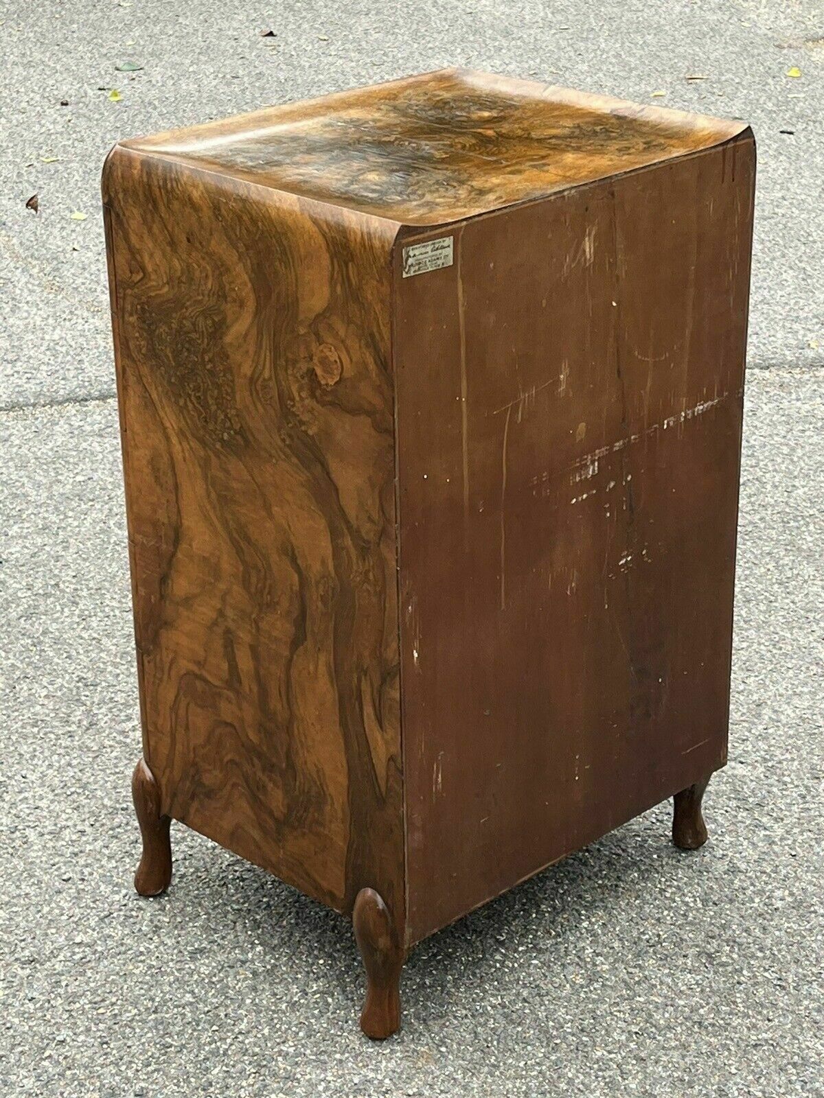 Art Deco Walnut Chest Of Drawers.Maurice Adams Of London W1. Amazing Quality. photo vinterior