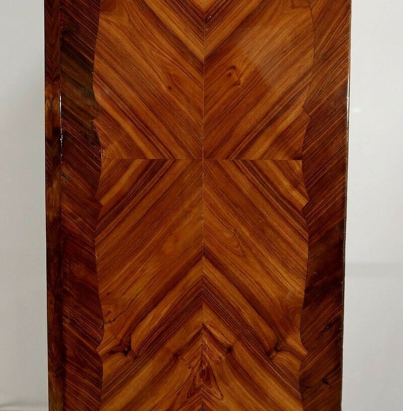 photo buy Rare And Exceptional Secretary Cabinet In Precious Wood, Stamped J. Popsel, Louis XV – 18th Century