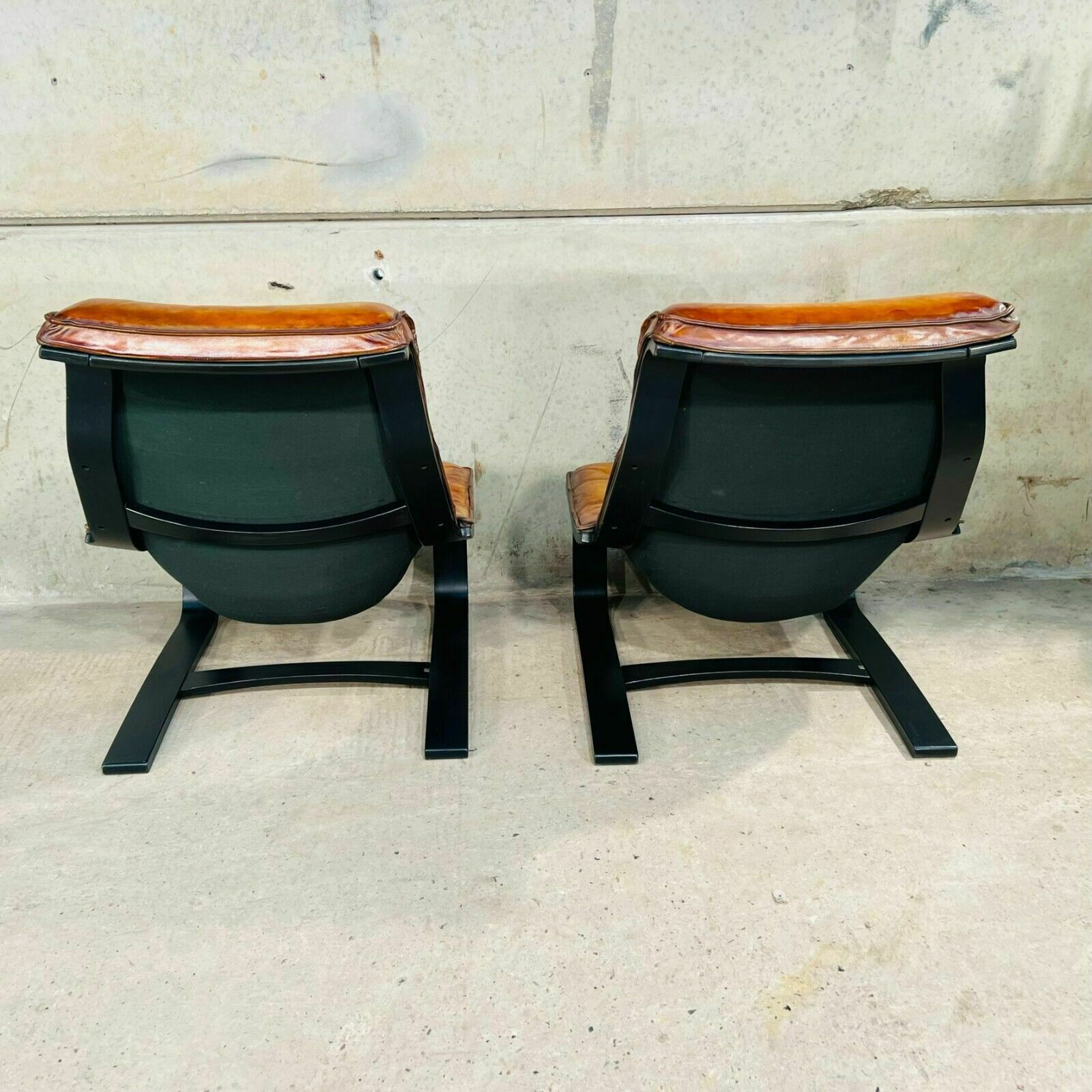 photo vinterior A Pair Of Vintage 70s Swedish Design Nelo Chairs By Ake Fribyter #970