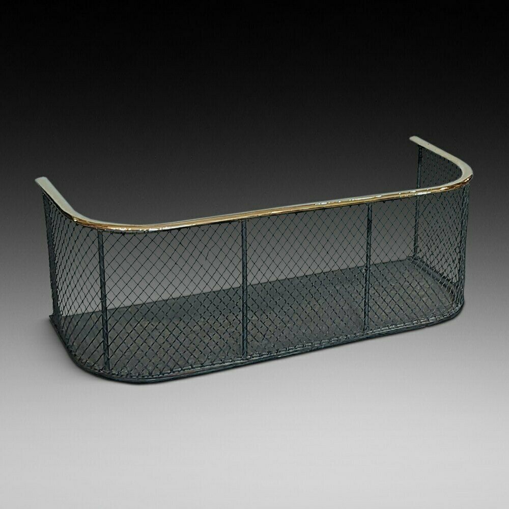 Early 19thc Brass Frame Nursery Fire Guard