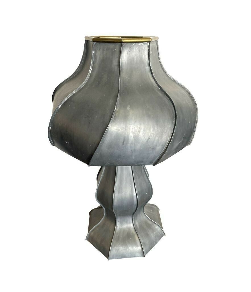 A Totally Unique Handmade Art Nouveau Style Lamp By Dutch Artist photo Lighting