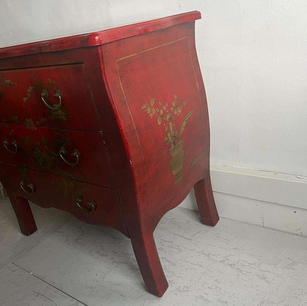 Japanned Chest Of Drawers, 1960s photo vintage