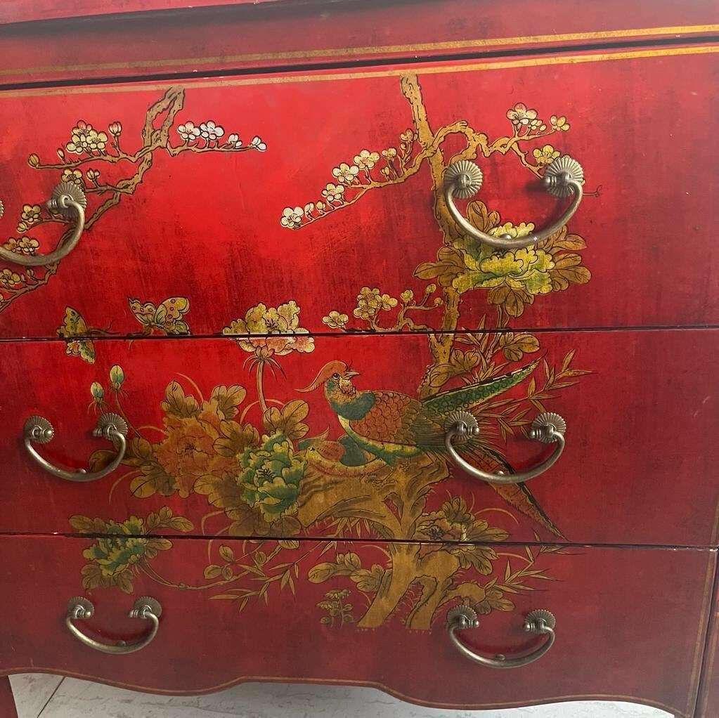 photo furniture Japanned Chest Of Drawers, 1960s