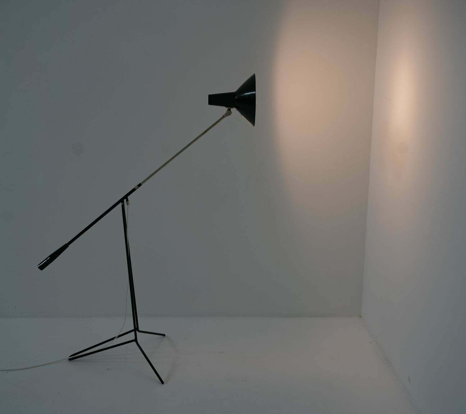 photo for sale Pair Of Swedish Midcentury Floor Lamps Model E1780 By Asea