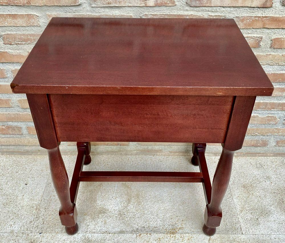 photo for sale Mid 20th Century Nightstand With One Drawer  1960s