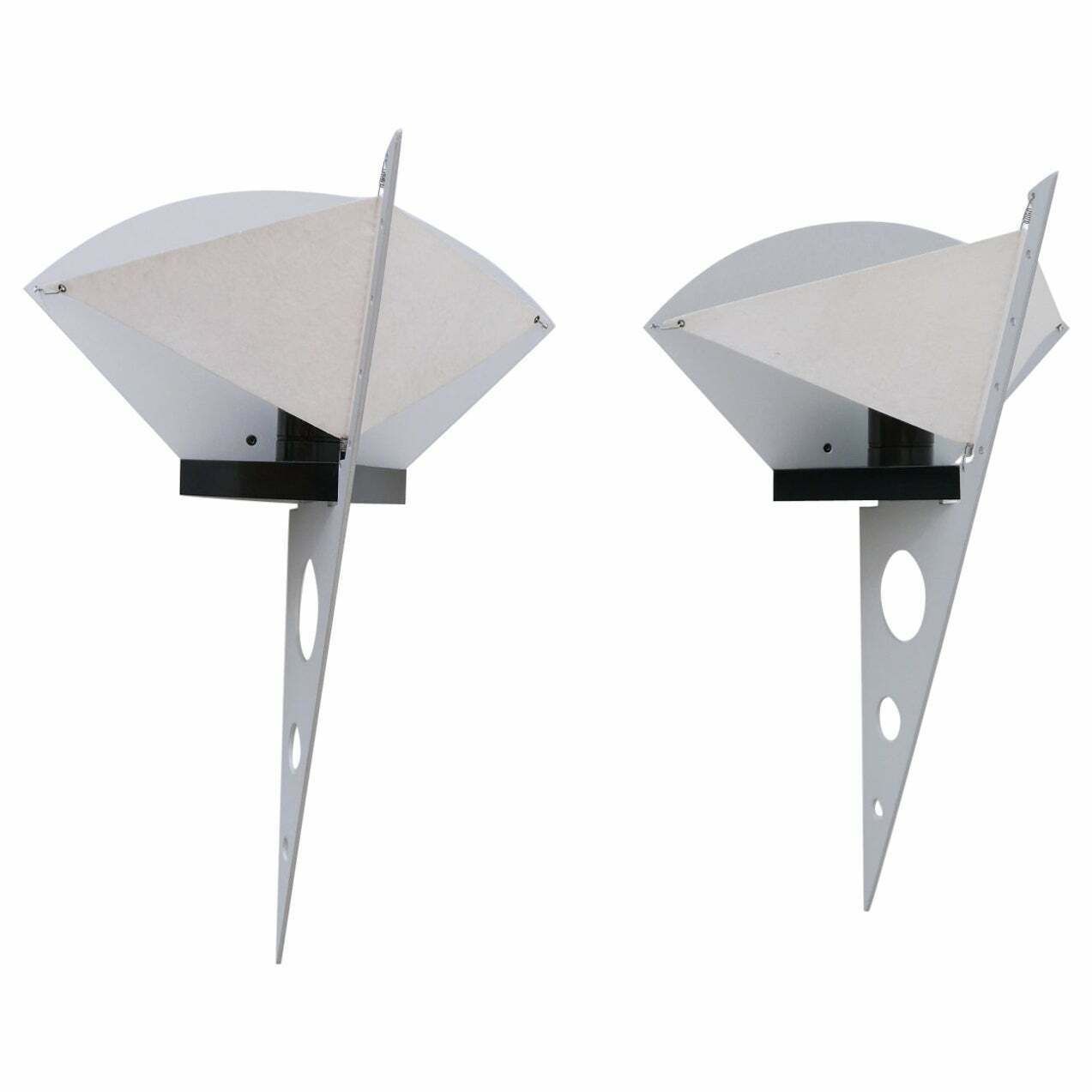 Set Of Two 'Filicudara' Sconces By Steve Lombardi Für Artemide Italy 1980s