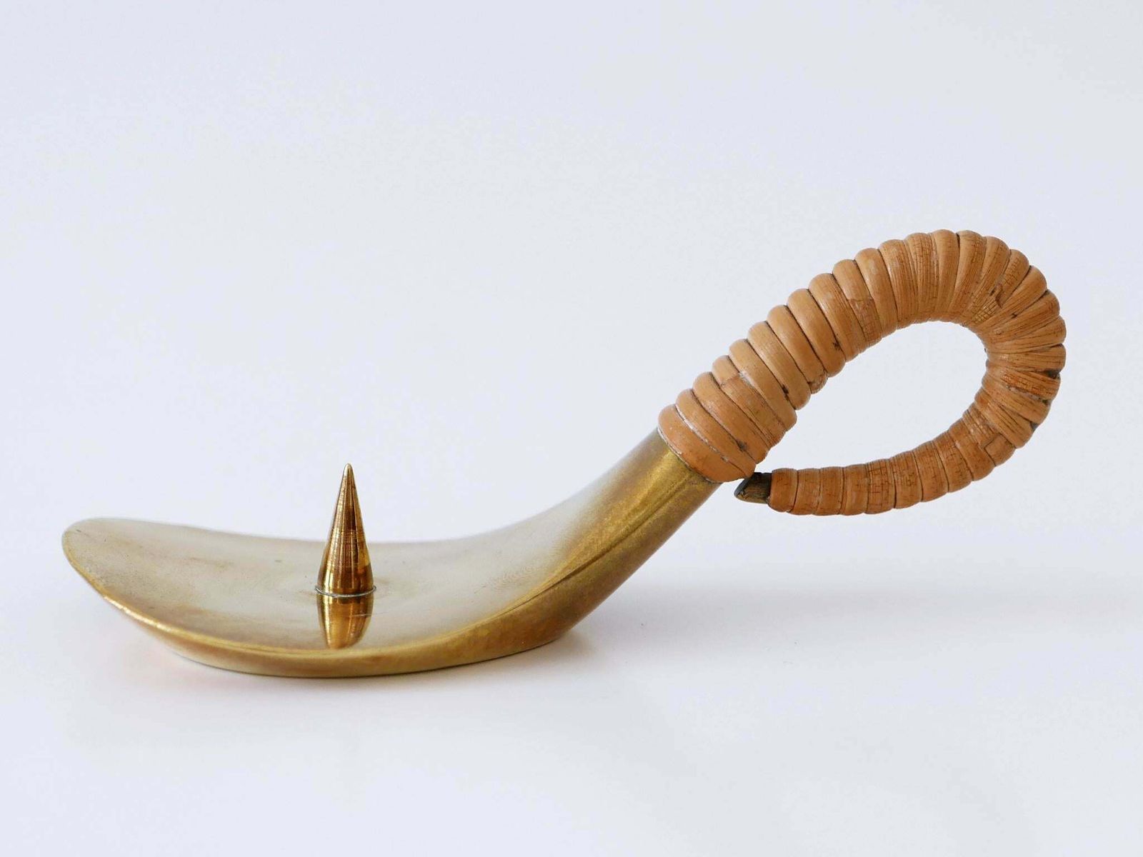 photo buy Rare Mid Century Modern Candlestick No 3433 By Carl Auböck Austria 1937