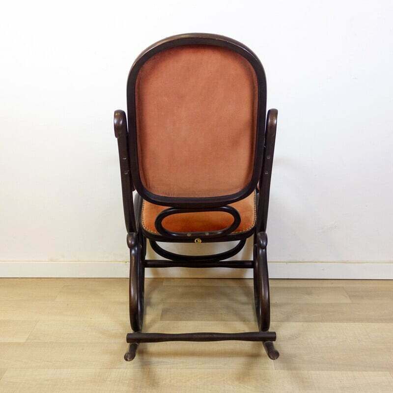 Vintage Wooden Rocking Chair For Gasisa  Spain 1960 photo buy