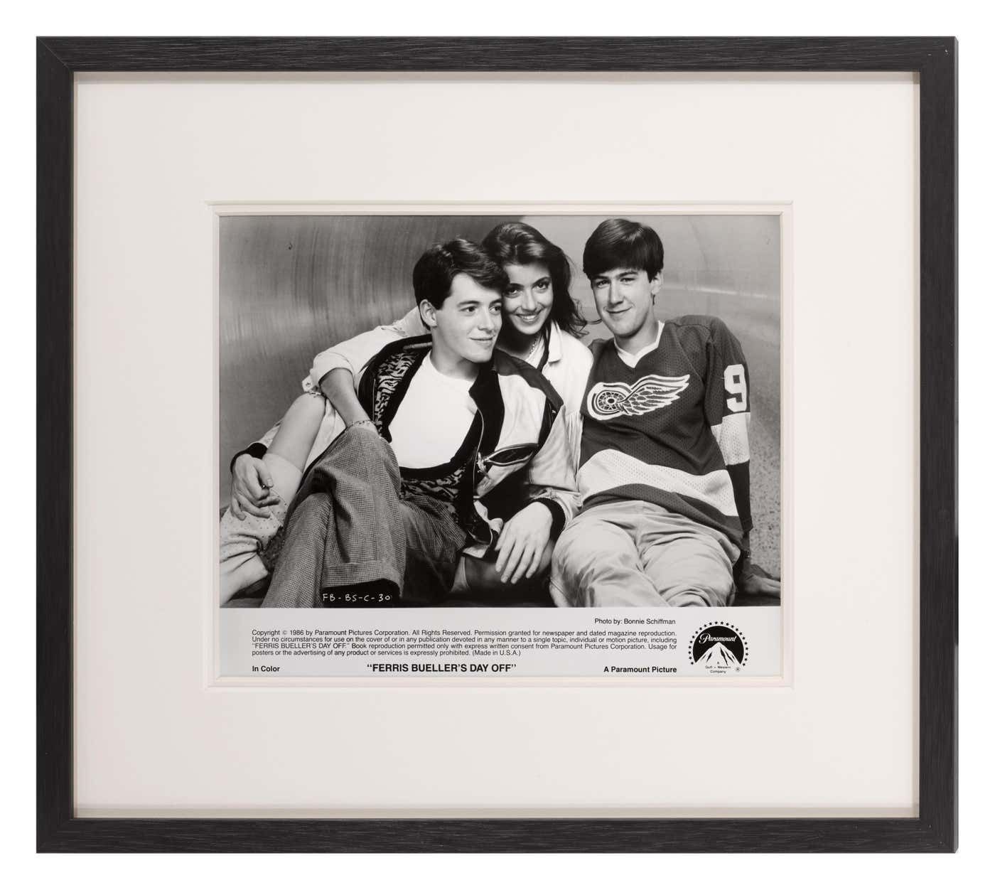 Ferris Bueller's Day Off Original Photographic photo Art