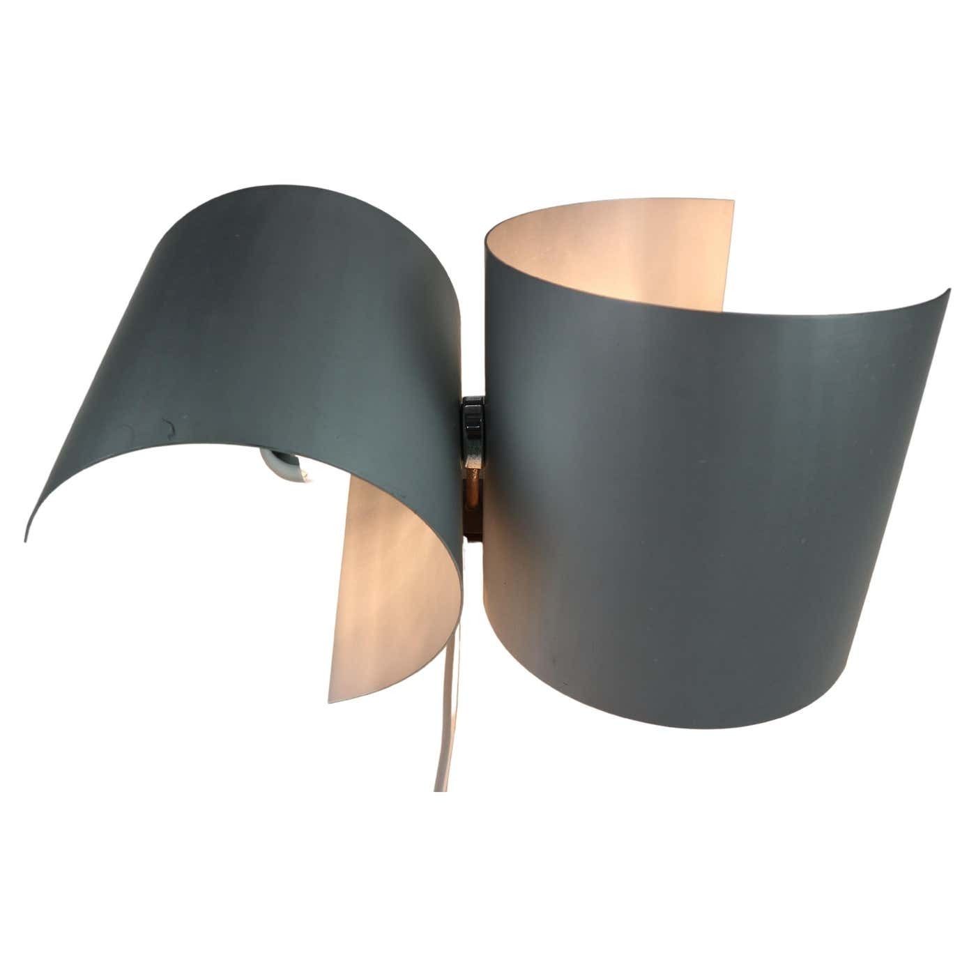 Giuliano Cesari Silver Wall Adjustable Lamp For Nucleo Sormani, 1960 Italy