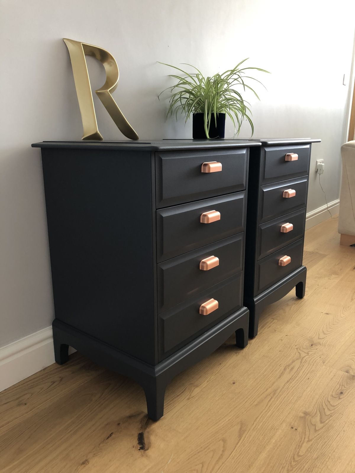 photo for sale Stag Minstrel Bedroom Furniture Set Of 5, Blue