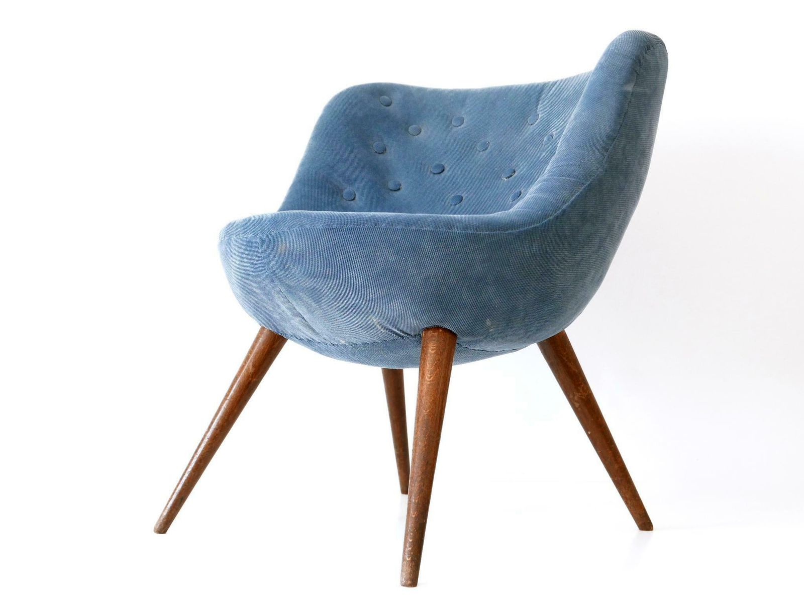photo buy Set Of Two Rare Mid Century Easy Chairs By Fritz Neth For Correcta Germany 1950s