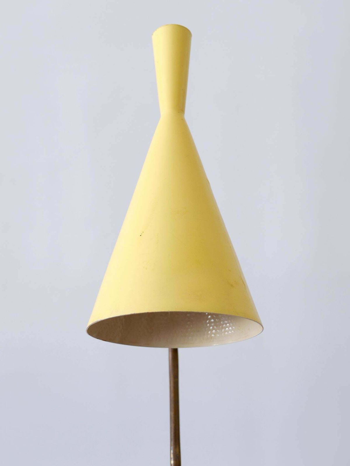 photo furniture Elegant Mid Century Modern Diabolo Floor Lamp Or Reading Light Austria 1950s