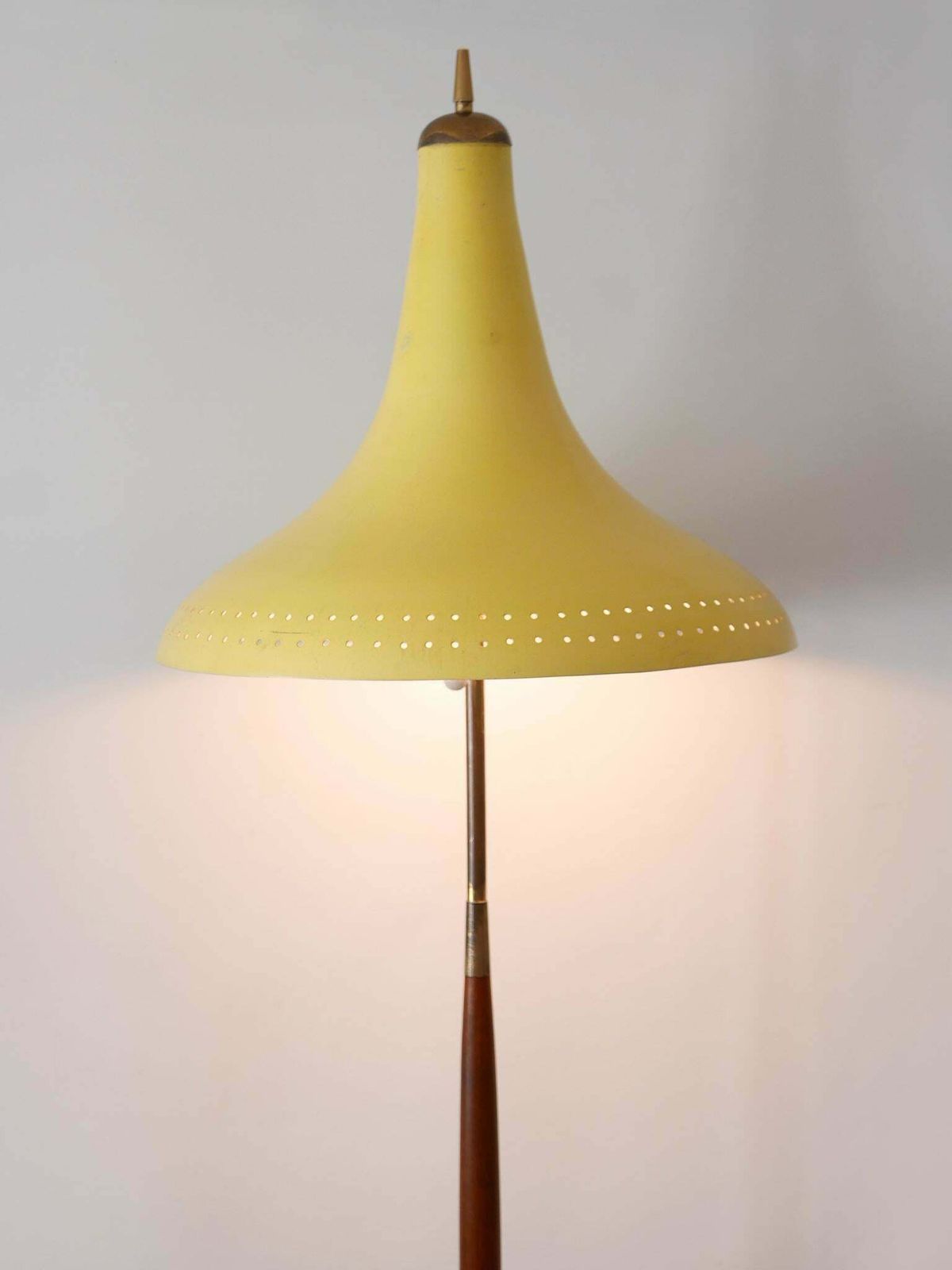 Rare And Elegant Mid Century Modern Floor Lamp Or Standing Light Austria 1960s photo Lighting