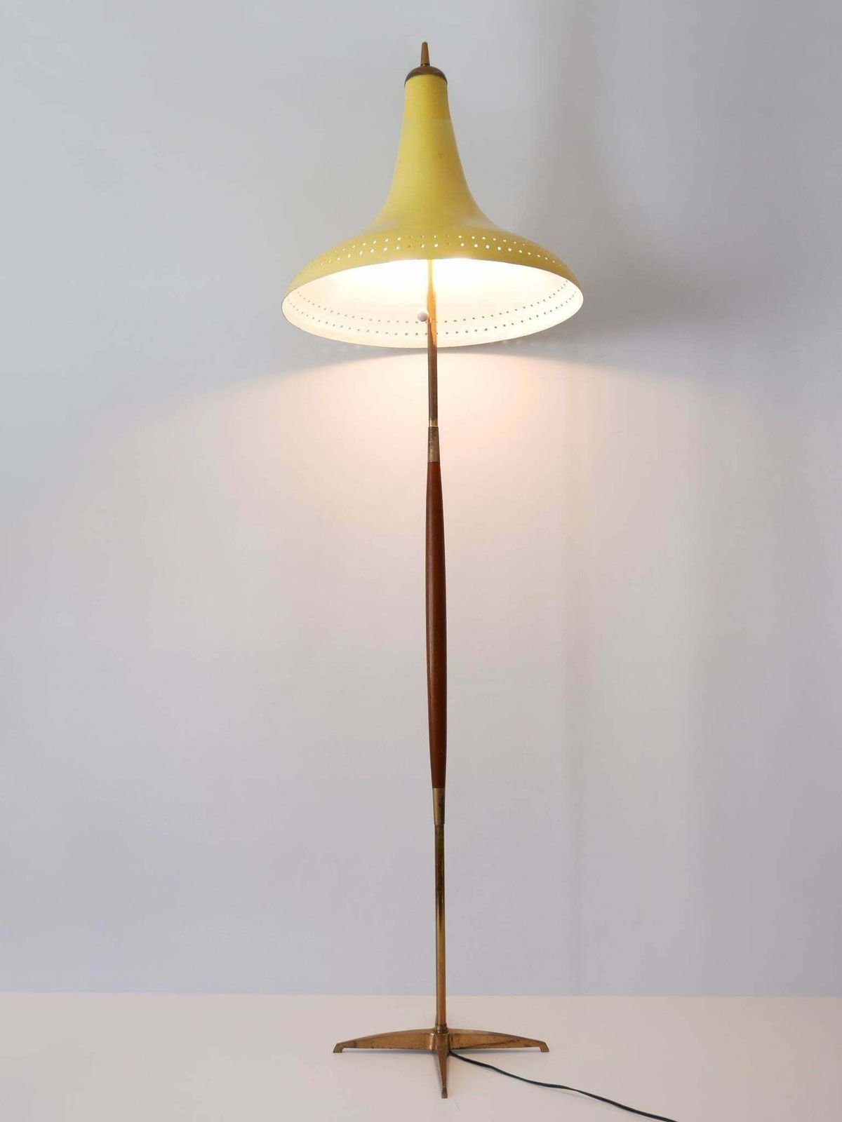 Rare And Elegant Mid Century Modern Floor Lamp Or Standing Light Austria 1960s photo buy