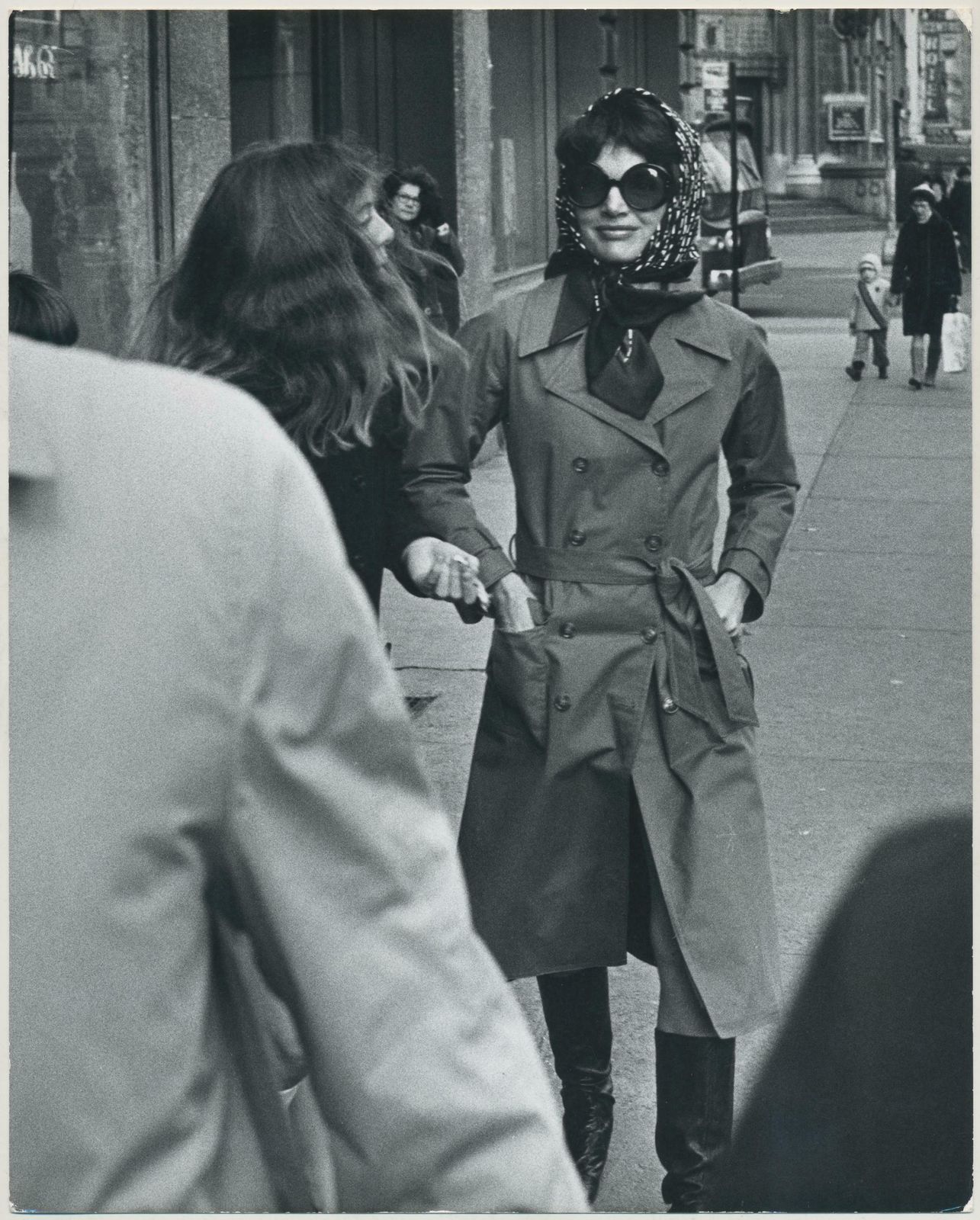 Ron Galella Jackie Kennedy; Street Photography; Circa 1970