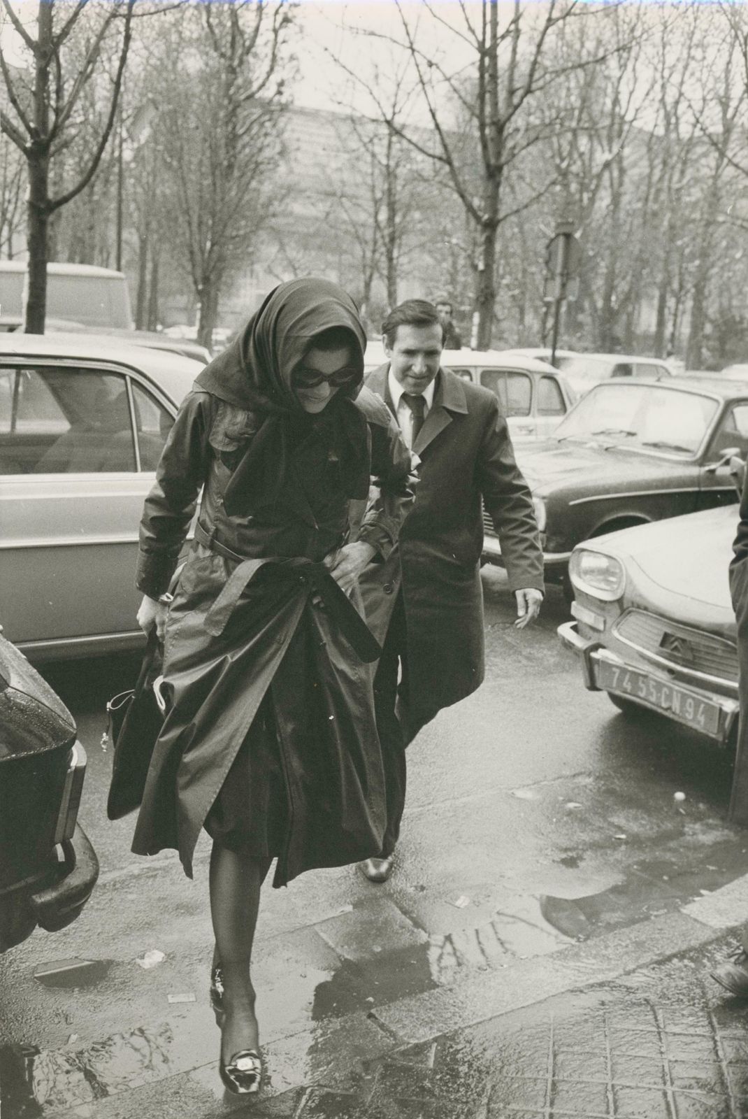Tony Grylla Jackie Kennedy; Paris; France, 1975, Jackie Kennedy 1970s