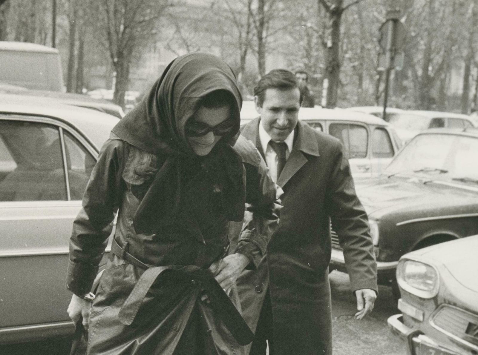 Tony Grylla Jackie Kennedy; Paris; France, 1975, Jackie Kennedy 1970s photo for sale