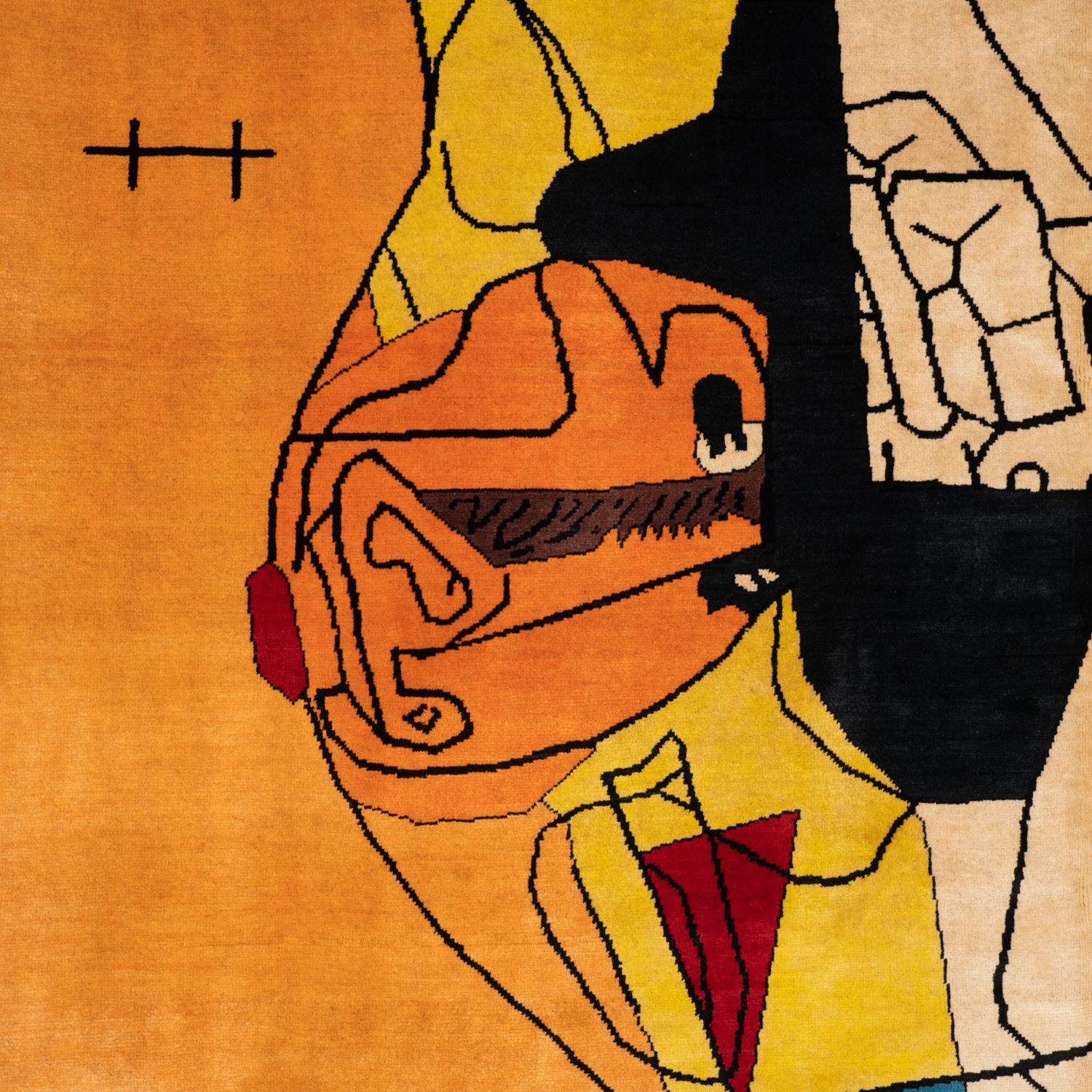 After Le Corbusier, Tapestry., 1950s photo Textiles