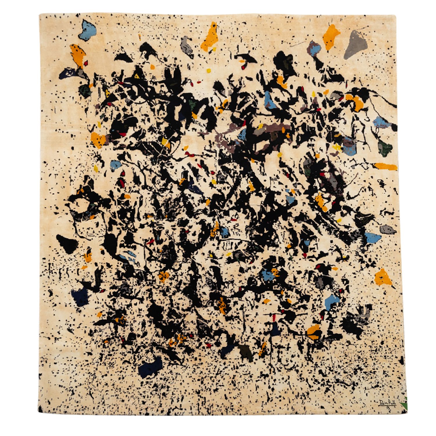 Dan Hôo, Tapestry, In Wool., 1990s