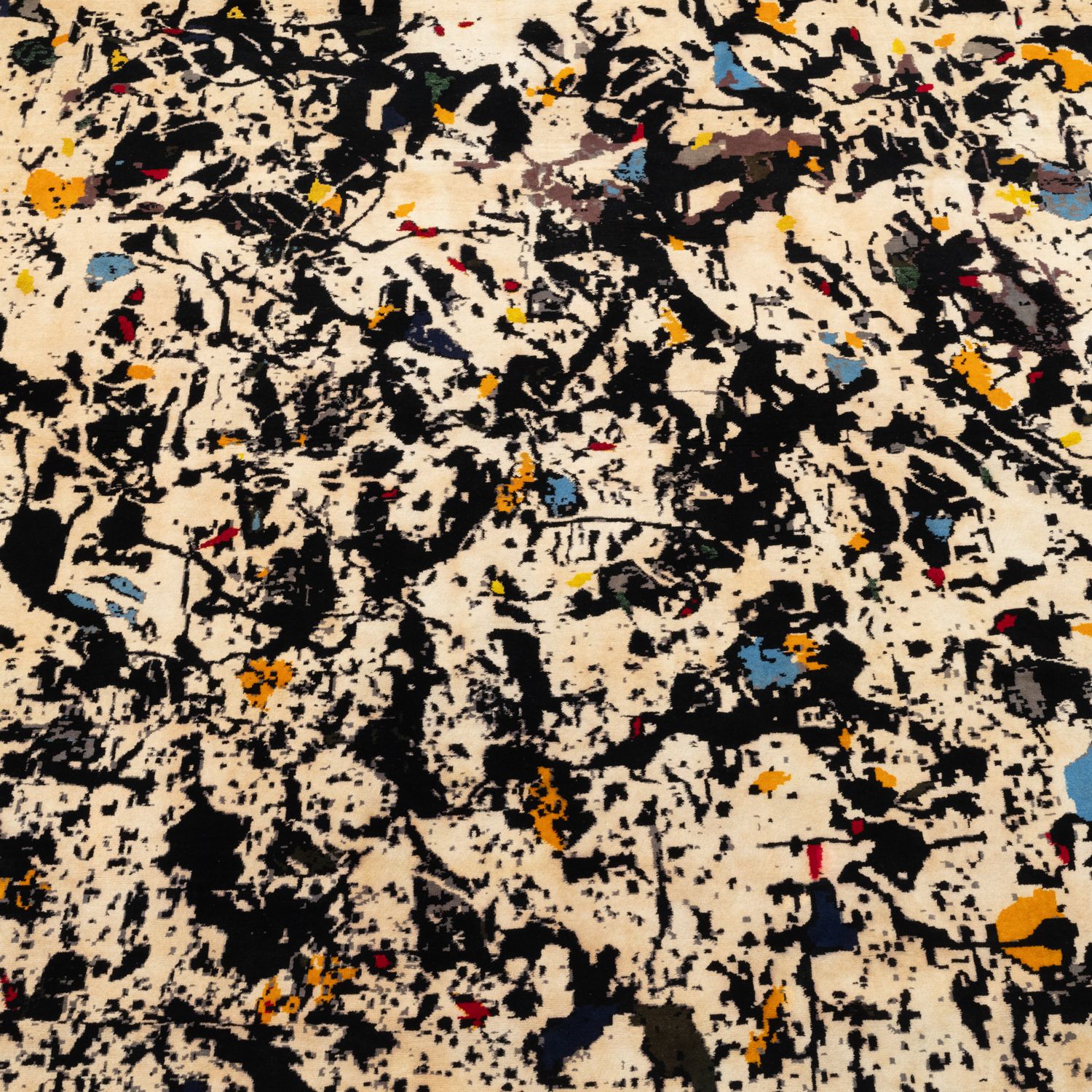 Dan Hôo, Tapestry, In Wool., 1990s photo Textiles