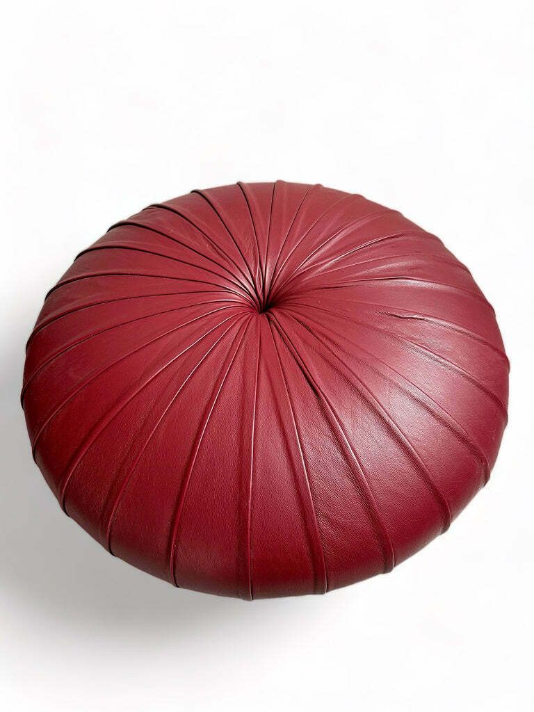 Rare Pair Of Esedra Seat/Poufs Designed By Monica Förster (Designer Of The Year) Whose Works Have Been Exhibited In Museums & Institutions Including M photo vintage