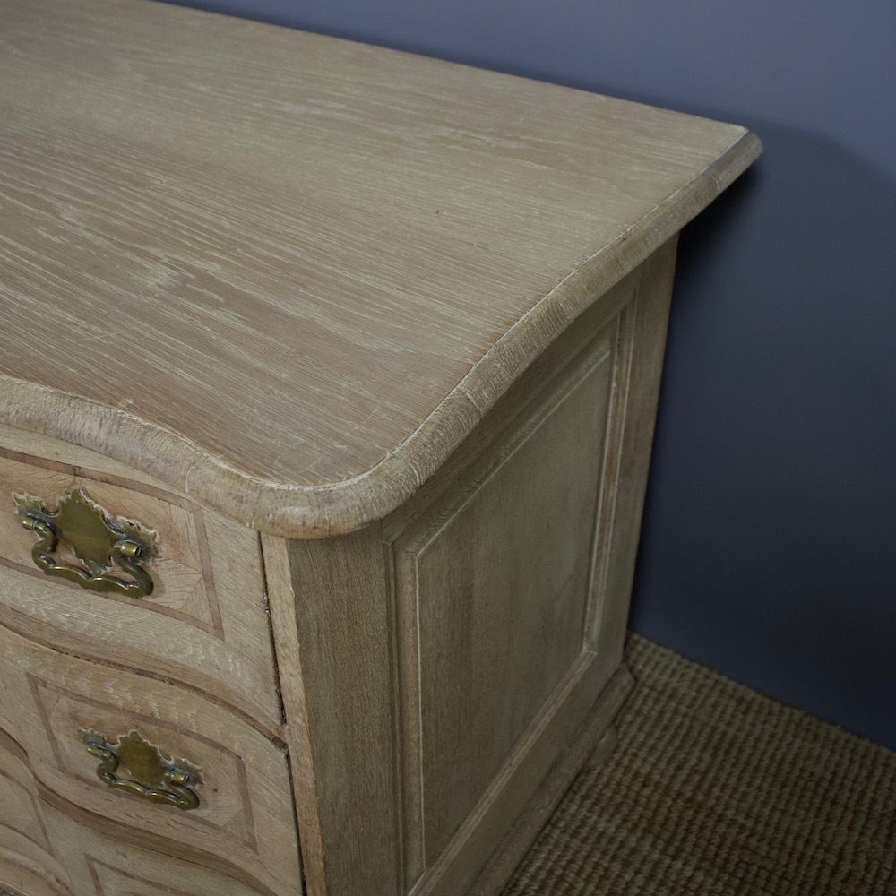 photo for sale 18th Century Bleached Oak Chest Of Drawers