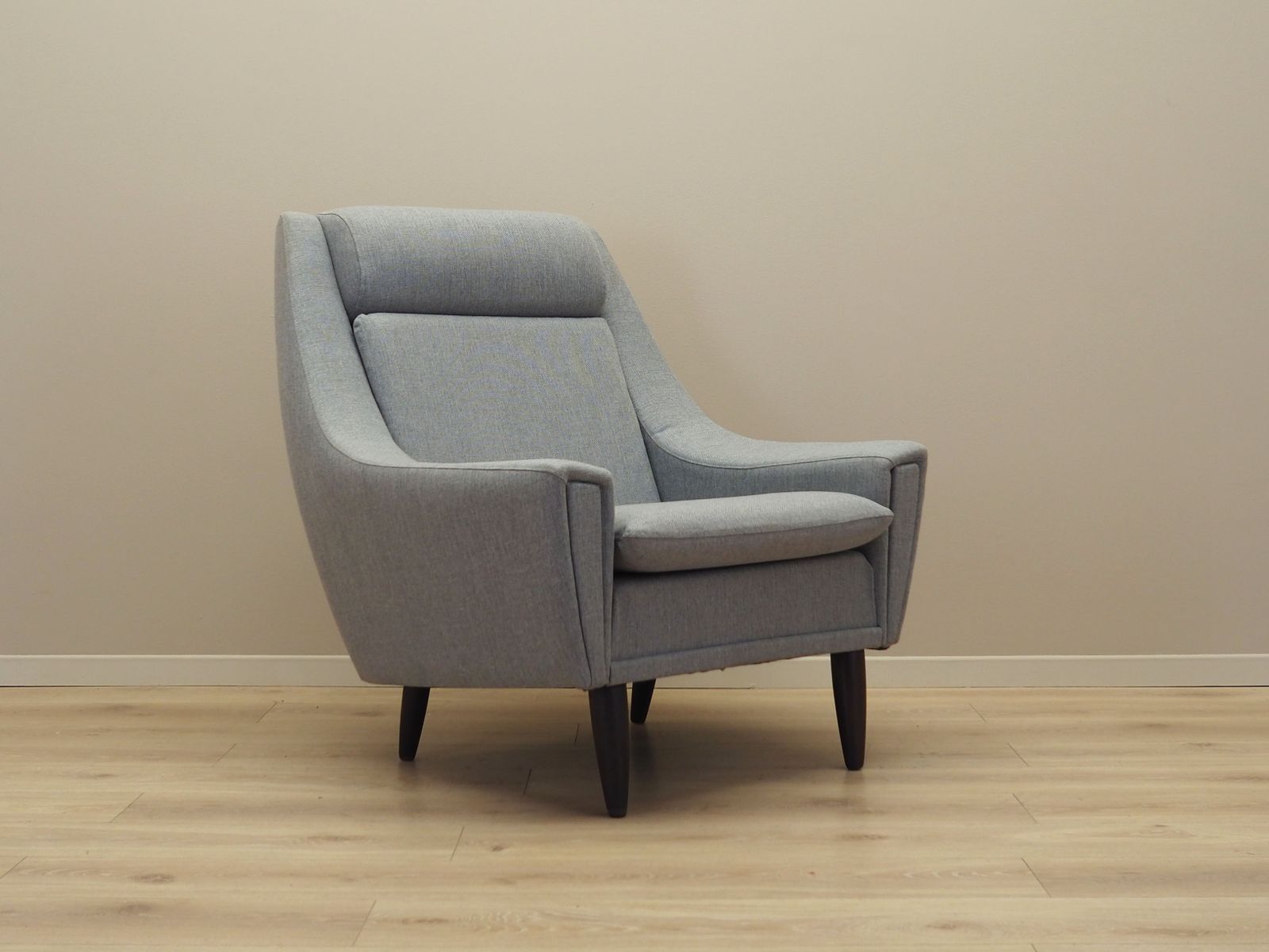 Grijze Fauteuil, Deens Design, Jaren 1970, Productie: Denemarken photo 799.0