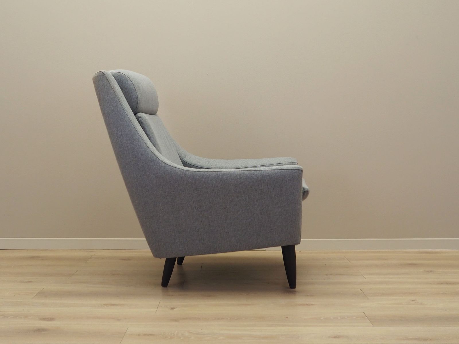 799.0 Grijze Fauteuil, Deens Design, Jaren 1970, Productie: Denemarken photo