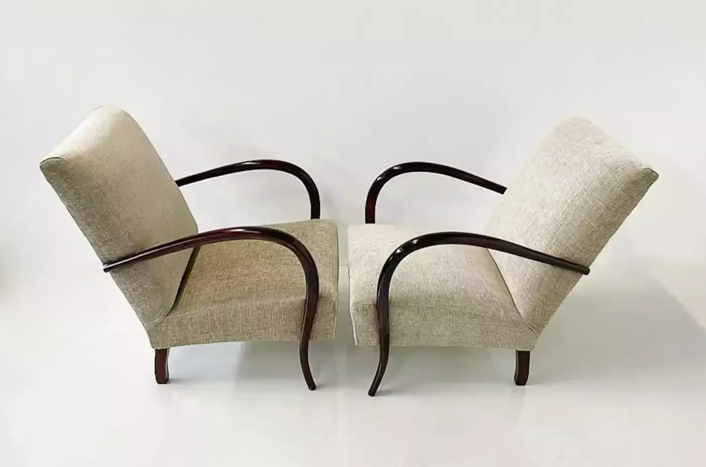 Mid Century Modern Pair Of Armchairs, Italy, 1960s photo furniture