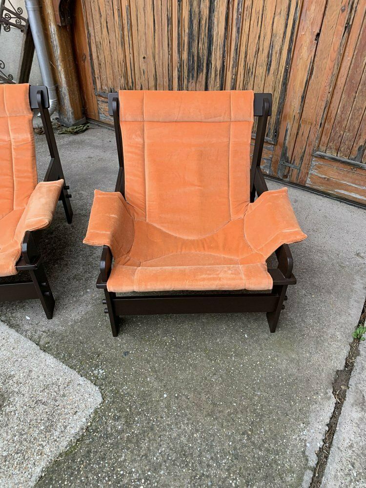 Mid Century Arts & Crafts Lounge Chairs From Képcsarnok, Set Of 2 photo 2561.0
