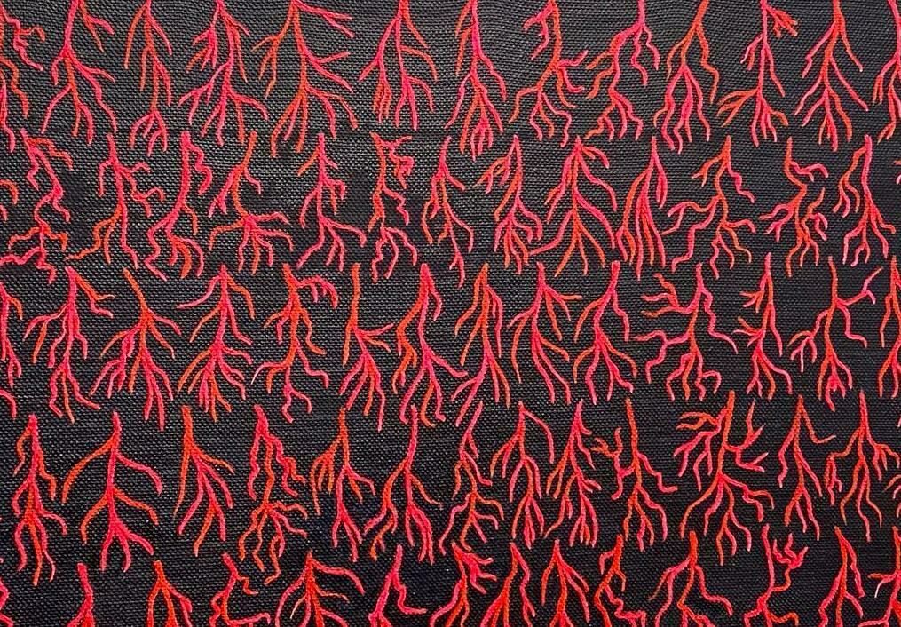 When The Plants Dance, Abstract Painting By Susan Bleakley photo furniture