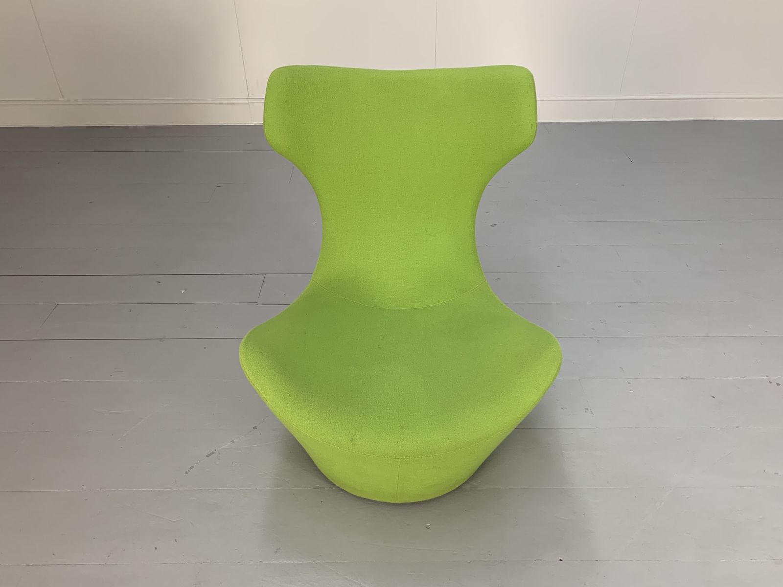 B&B Italia “Grande Papilio” Armchair – In Green “Ego” Wool photo 1600.0