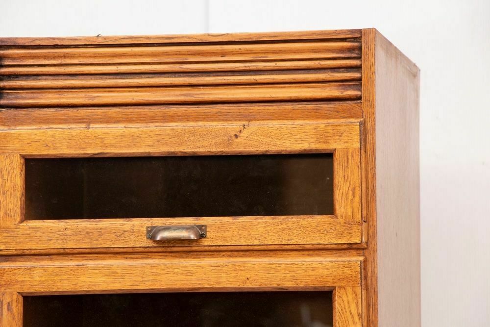Vintage Style Single Oak Haberdashers Cabinet photo Furniture