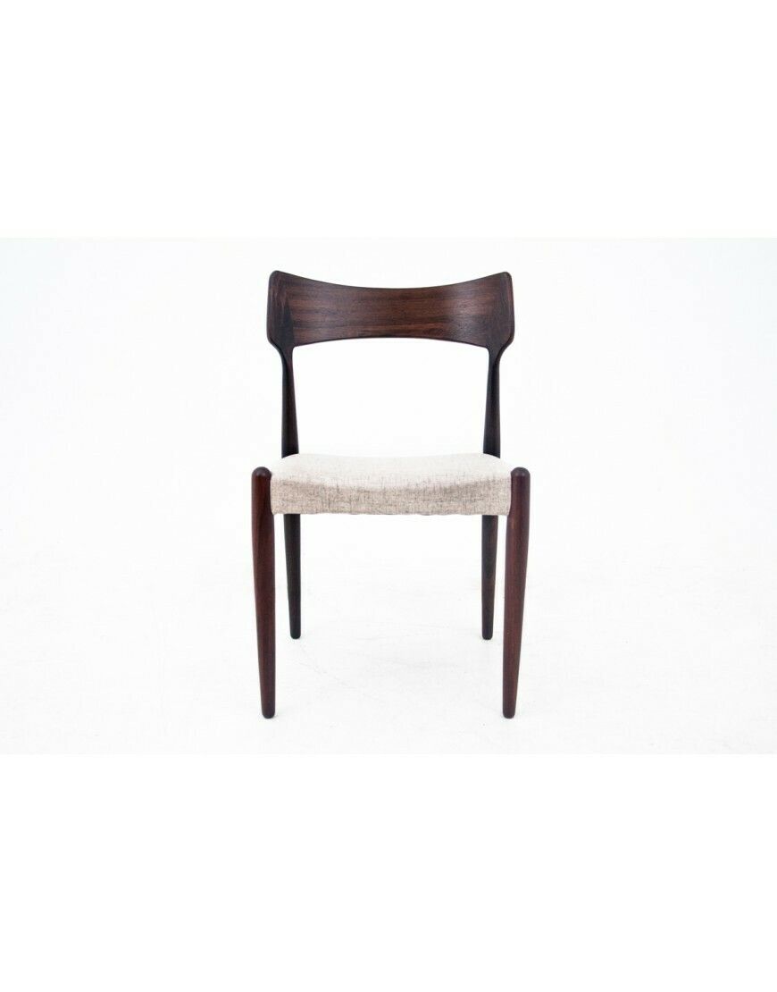 Four Rosewood Chairs, Designed By Bernhard Pedersen & Son, Denmark, 1960s. After Renovation. photo vinterior