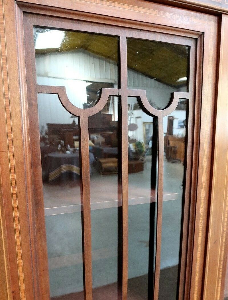 photo furniture Mahogany Bookcase, Directoire Taste – Early 20th Century