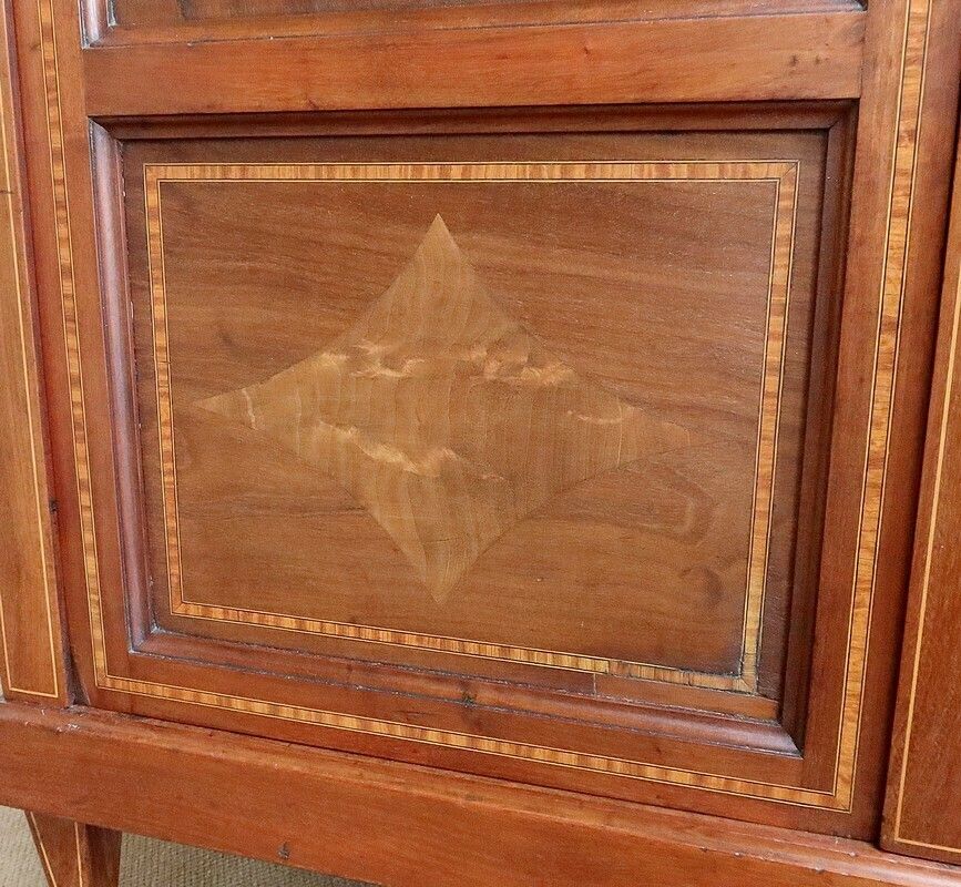 3408.9677415700003 Mahogany Bookcase, Directoire Taste – Early 20th Century photo