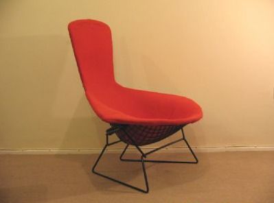An Original Bird Chair By Harry Bertoia, Model No.423 Lu photo for sale