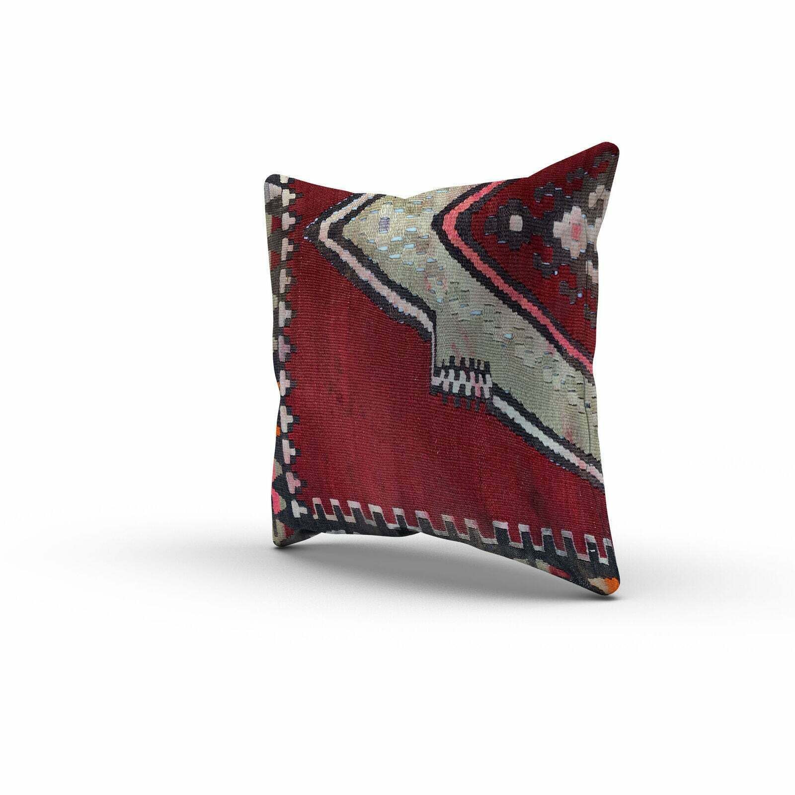photo furniture Turkish Kilim Cushion Cover 60x60 Cm Square Wool Kelim Pillow Moroccan  66380