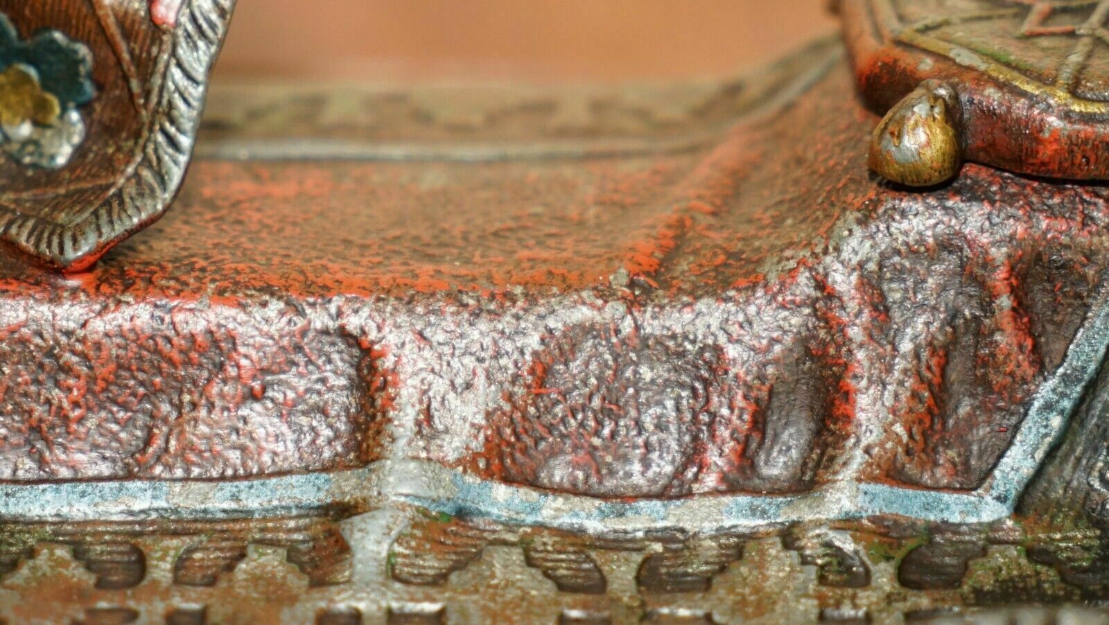 Austrian Cold Painted Bronzed Carpet Seller Ink Stand After Franz Bergman photo buy