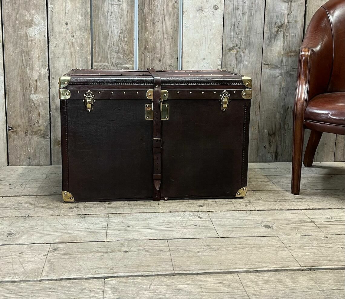 photo for sale Luxury Fashion House Moynat Travel Trunk End Table Coffee Table Home Decor Home Furnishings
