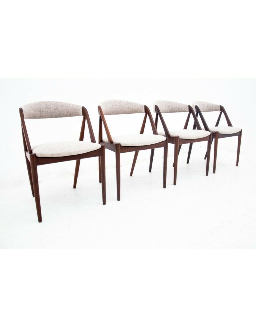 A Set Of Chairs Designed By Kai Kristiansen From The 1960s, Denmark, Model 31.