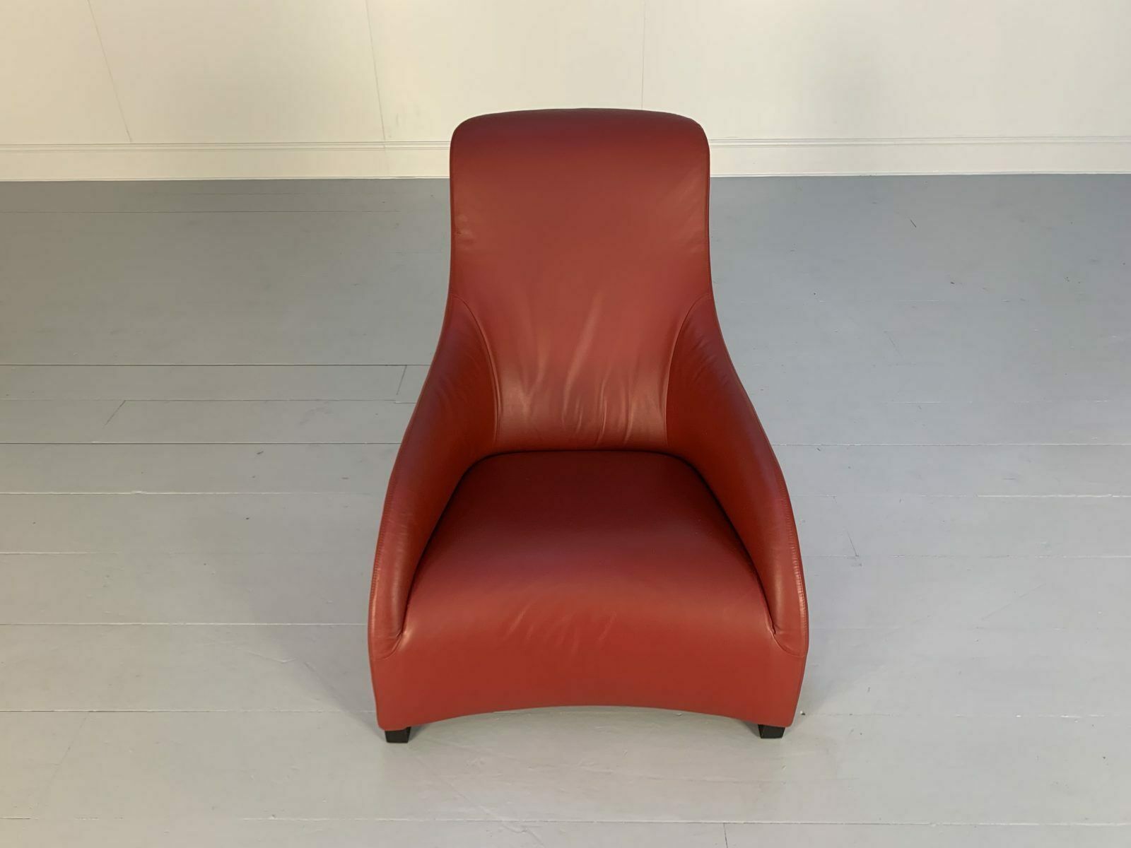 B&B Italia Armchair – “Maxalto Kalos 9750” – In Oxblood “Gamma” Leather photo buy