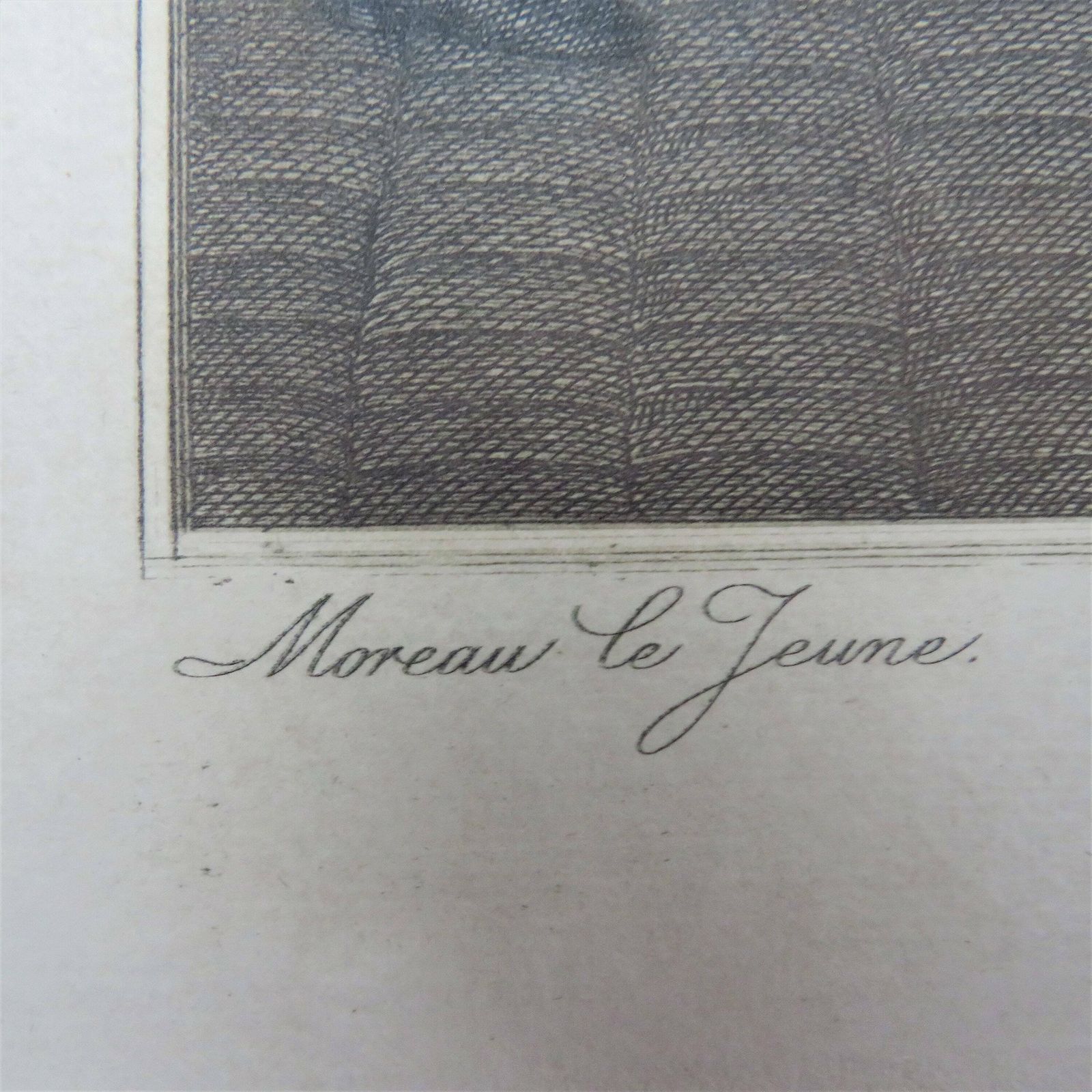 Antique Coloured Etching After Moreau Le Jeune Title Les Precautions From Le Monument De Costume Physique Et Moral photo buy