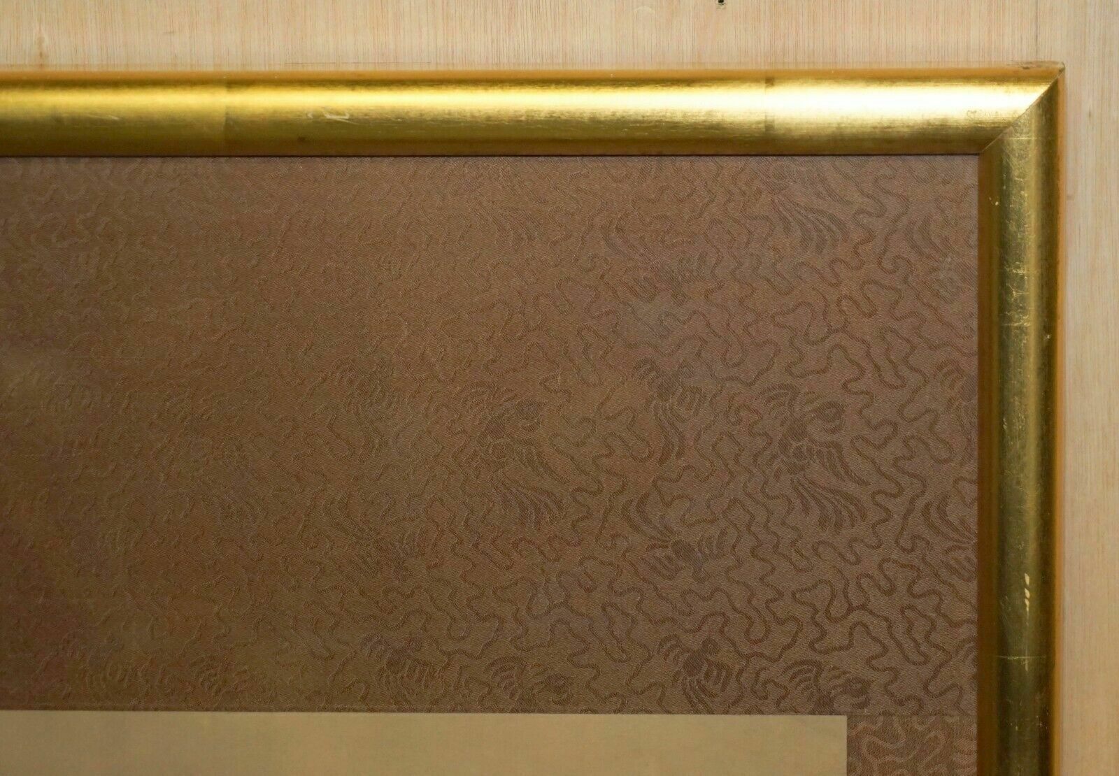 Large Pair Of 133x78cm Antique Chinese Ancestral Portraits With Gold Borders photo 2750.0