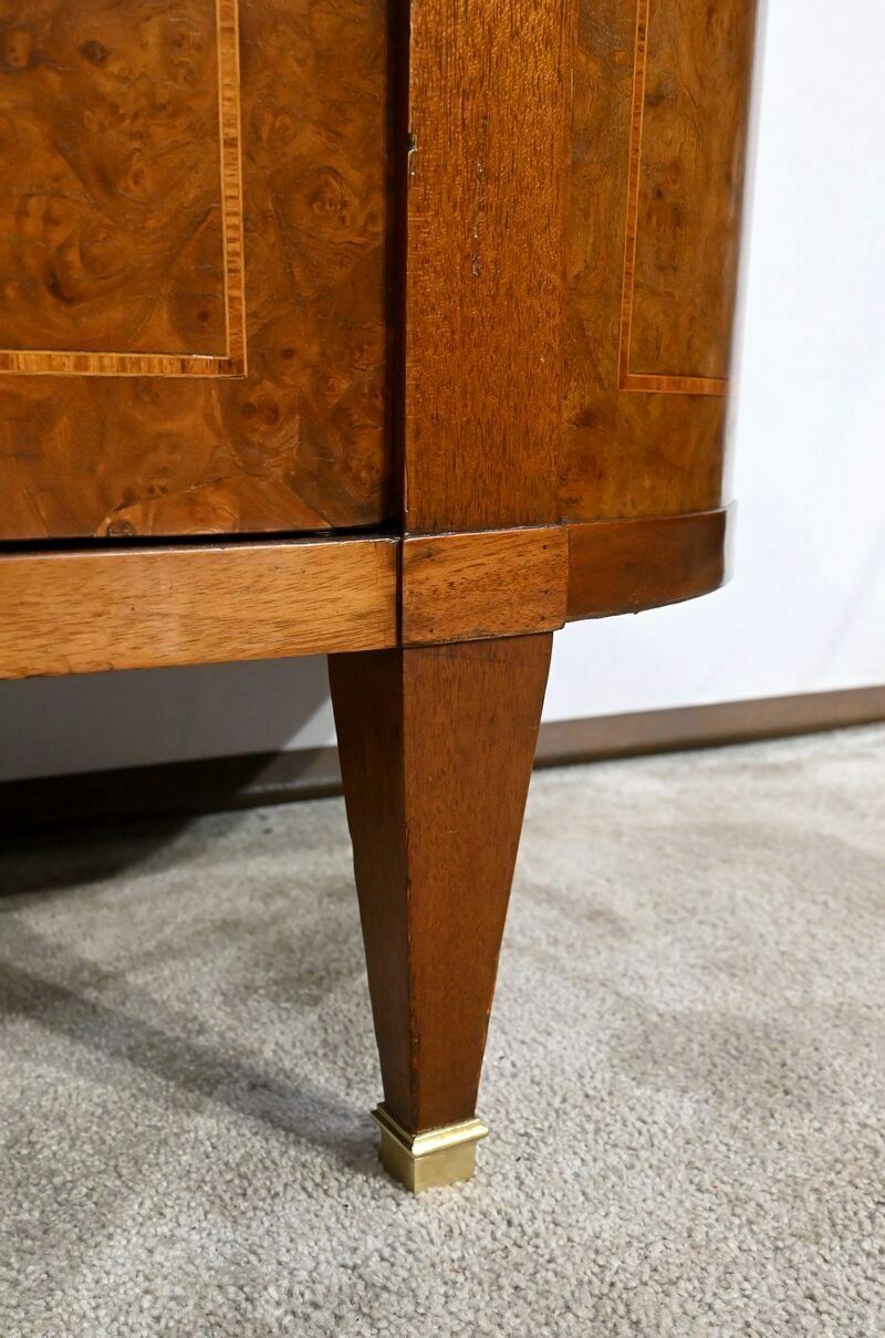 photo vintage Buffet In Thuya Burl And Mahogany, Louis XVI Style – 2nd Part 19th Century