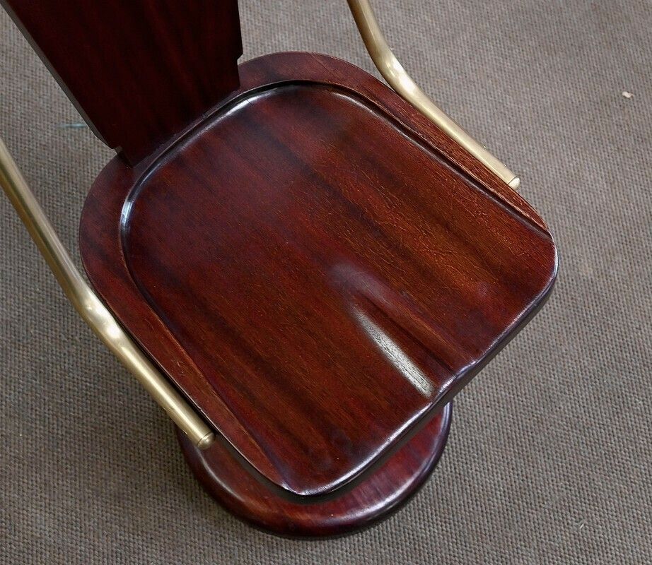 photo vintage Rare Suite Of Six Liner Chairs, England – Early 20th Century