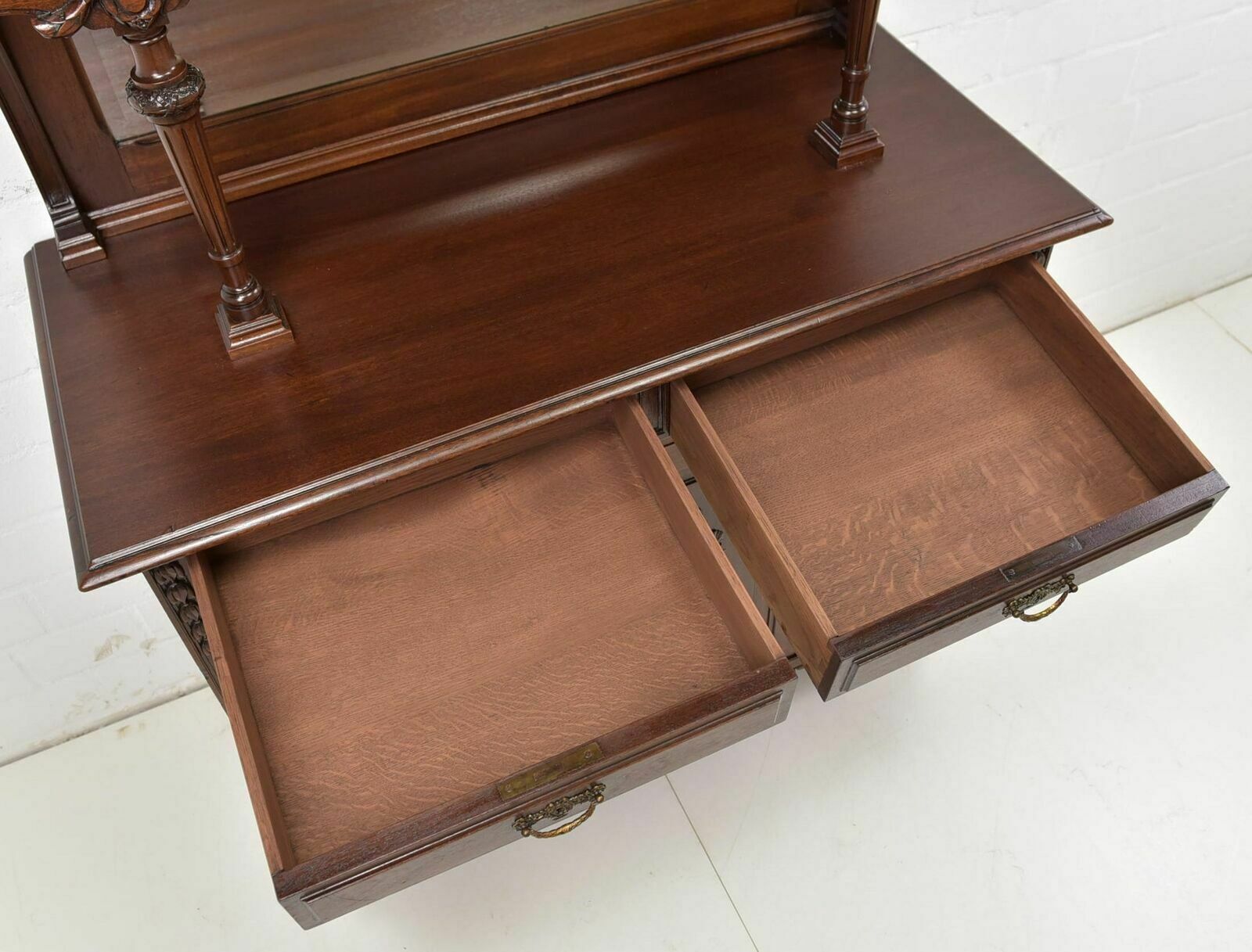 photo for sale Antique! Buffet Cabinet Restored Historicism / Louis XVI Around 1910 Mahogan